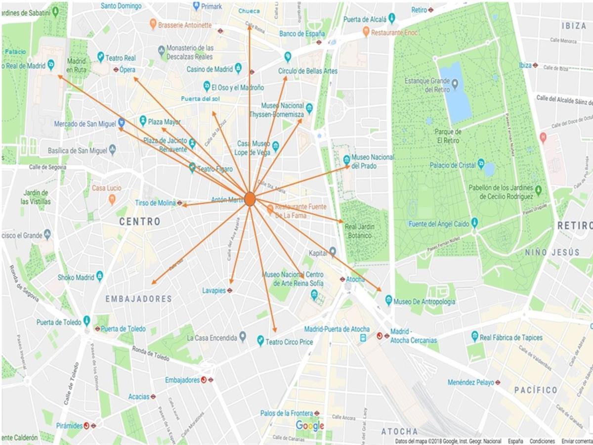 Exclusive Quietness In The Heart Of Madrid With Public Parking, Breakfast, 2 Bathrooms ภายนอก รูปภาพ